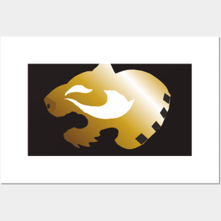 GOLD Jaguar Posters and Art
